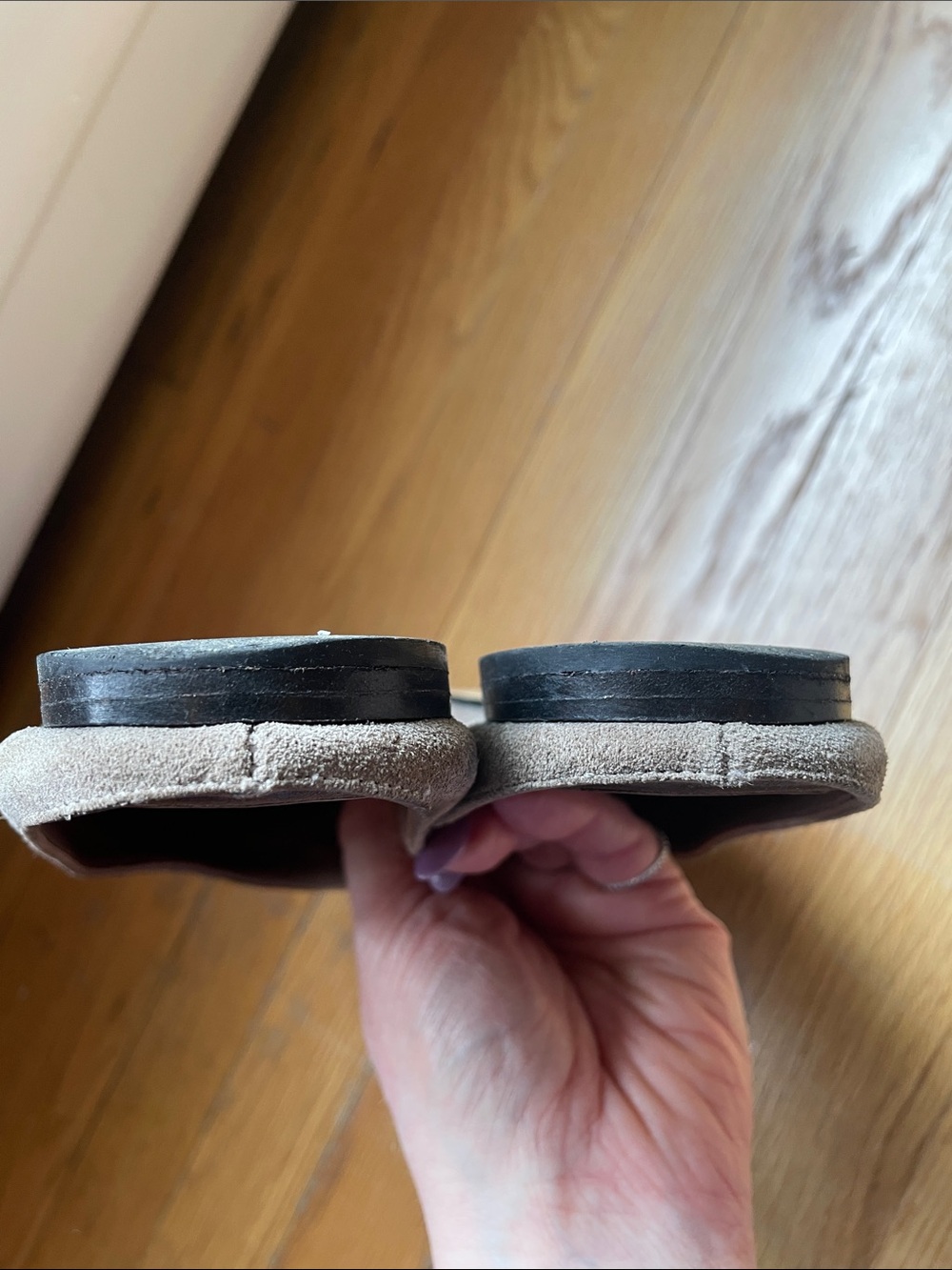 Maryam Nasir Zadeh Suede Mules 37.5 - Picture 4 of 4